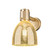 Downtown Urban One Light Wall Sconce in Brushed Brass (405|464-1W-BB-G464D-7ME)