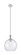 Ballston One Light Pendant in Brushed Satin Nickel (405|415-1S-SN-G124-12)