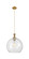 Ballston One Light Pendant in Brushed Brass (405|415-1P-BB-G122-14)