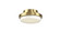 TriAire Custom LED Light Kit in Brushed Satin Brass (26|LK8514BS)