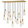 Cosette LED Linear in Heritage Brass (138|FR31105HBR-CL)
