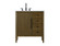 Blakely Bathroom Vanity in Hazel Oak (173|VF29632HO)