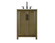 Alina Bathroom Vanity in Hazel Oak (173|VF29524HO)