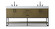Caroline Bathroom Vanity in Chestnut Brown (173|VF29272DMCB)