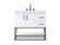 Caroline Bathroom Vanity in White (173|VF29236WH)