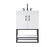 Caroline Bathroom Vanity in White (173|VF29224WH)