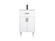 Chandler Bathroom Vanity in White (173|VF25020MWH)