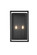 Etting Two Light Outdoor Wall Sconce in Black (173|OD355W20BK)