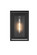 Etting One Light Outdoor Wall Sconce in Black (173|OD355W16BK)