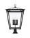 Oxford Four Light Outdoor Post Mount in Black (173|OD334P33BK)