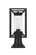 Willington One Light Outdoor Post Mount in Black (173|OD329P16BK)