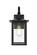 Carisle One Light Outdoor Wall Sconce in Black (173|OD325W15BK)