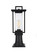 Tilton One Light Outdoor Post Mount in Black (173|OD319P18BK)
