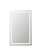 Riven LED Mirror in white (173|MRE83048)