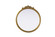 Naomi Mirror in Antique Brass (173|MR7G24AB)