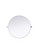Amoura Mirror in Silver (173|MR6G30SIL)