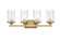 Thane Four Light Wall Sconce in Satin Gold and Clear (173|LD7316W25SG)