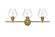 Gene Three Light Wall Sconce in Satin Gold (173|LD2316SG)