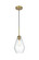 Gene One Light Pendant in Satin Gold (173|LD2260SG)