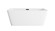 Jamison Bathtub (173|BT30659GW-MBK)
