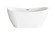 Bristol Bathtub in Glossy White (173|BT30459GW-BGD)