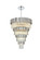 Willow 27 Light Chandelier in Chrome and Clear (173|3400GR40C)