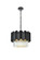 Willow Four Light Chandelier in Black (173|3400D16BK)