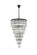 Josephine 41 Light Chandelier in Black (173|1060SR32BK)