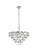 Adaline Eight Light Chandelier in Chrome and Clear (173|1050D20C)