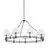 Howard Nine Light Chandelier in Aged Brass/Distressed Bronze (70|MDS1801-AGB/DB)