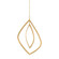 Arles LED Chandelier in Vintage Brass (68|496-29-VB)