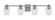Franklin Four Light Bath Bar in Graphite (200|1214-GP-210)