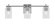 Franklin Three Light Bath Bar in Graphite (200|1213-GP-300)