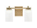 Franklin Two Light Bath Bar in New Age Brass (200|1212-NAB-531)