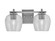 Franklin Two Light Bath Bar in Graphite (200|1212-GP-4812)