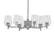 Franklin Six Light Chandelier in Graphite (200|1206-GP-210)