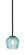 Franklin One Light Mini Pendant in Matte Black (200|1201-MB-4605)