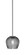 Franklin One Light Mini Pendant in Graphite (200|1201-GP-4602)