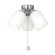 Emile Fan Light Kit in Brushed Nickel (1|MC267BS)