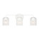 Eisele Three Light Vanity in Matte White (1|GLV1133MWT)