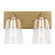Miles Vanity in Satin Brass (1|GLV1062SB)