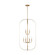 Loretto Nine Light Chandelier in Satin Brass (1|GLC1329SB)