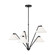 Werley Chandelier in Midnight Black (1|GLC1255MBK)