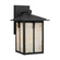 Tomek One Light Outdoor Wall Lantern in Black (1|8652701CG-12)