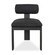 Bolster Back Dining Chair in Black (52|53044)