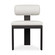 Bolster Back Dining Chair in Black (52|53029)