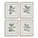 Fiddle Head Prints Set/4 in Golden (52|32454)