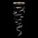 Volo LED Pendant in Soft Gold/Smoke Linear (48|100119-52)