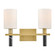 Turin LED Vanity in Lacquered Brass (13|57422LCB)