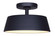 Baxley LED Outdoor Ceiling Light in Black (387|LOL649BK)